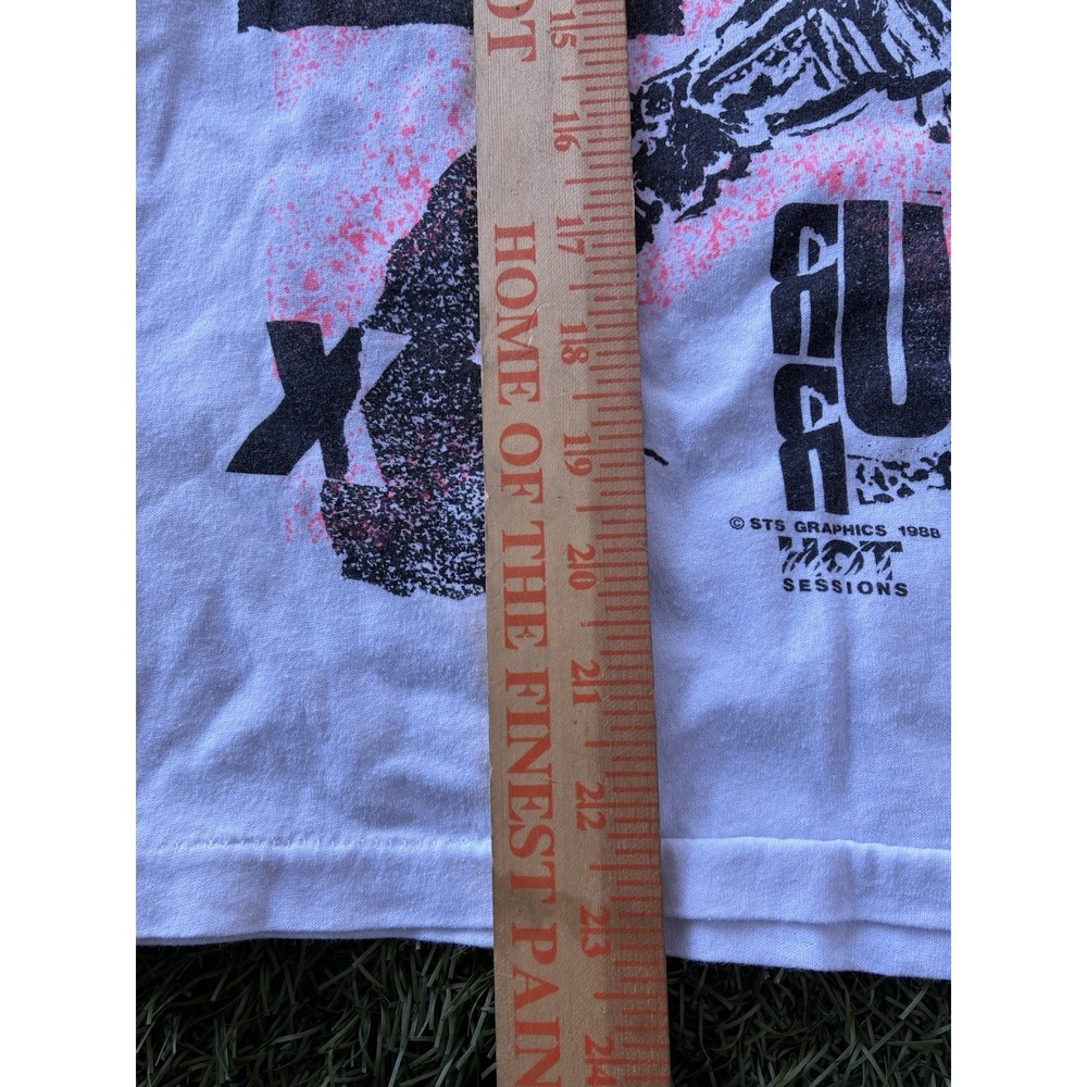 Vintage 1988 Sts Graphics A Ruff Boy Skateboard Vibrant T-Shirt Size M Usa Made View 6